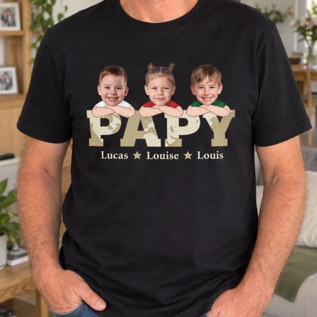 Team Papy™ - T-shirt personnalisé