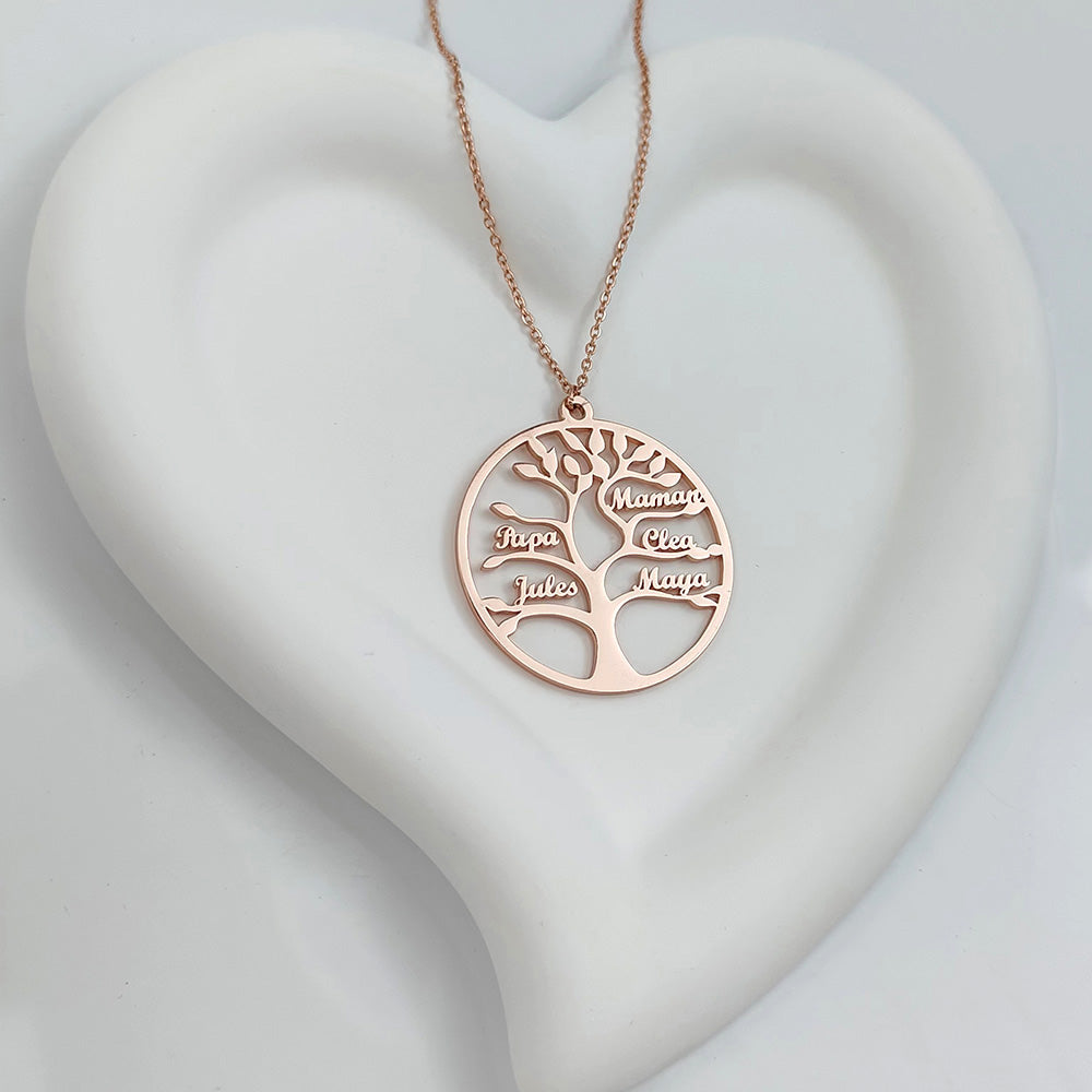 Arbre de vie™ - Collier famille personnalisable
