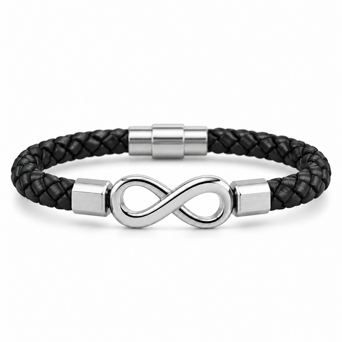 Mon Infini™ - Bracelet infini en cuir personnalisé