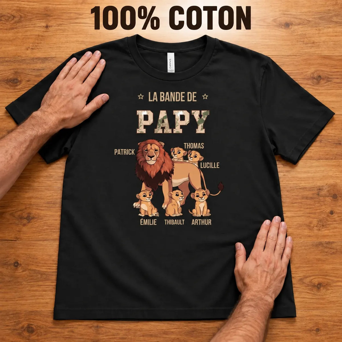 La bande de Papy™ - T-shirt Personnalisé