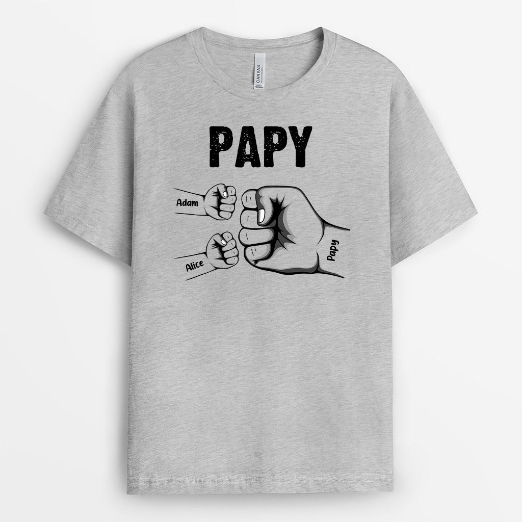 Papy & Nous™ - T-shirt Personnalisé Pour Papy
