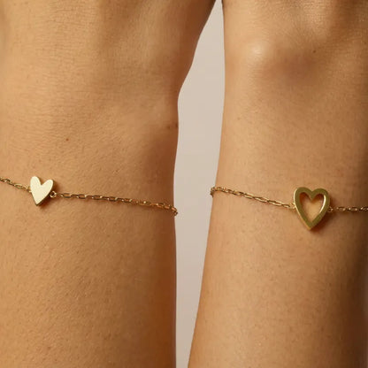 Cœurs liés™ - Bracelets coeurs assortis