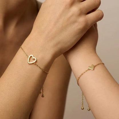 Cœurs liés™ - Bracelets coeurs assortis