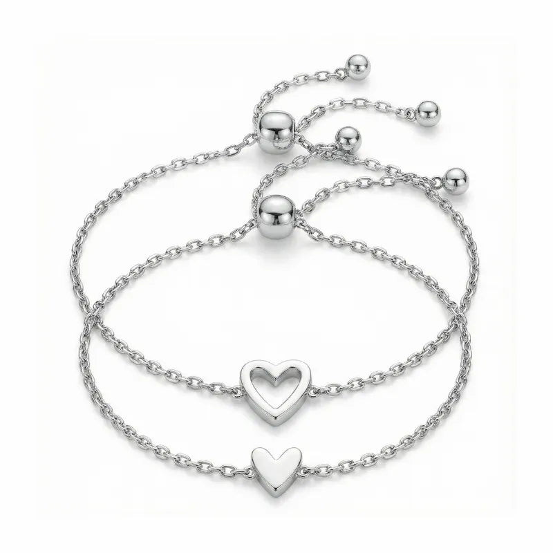 Cœurs liés™ - Bracelets coeurs assortis