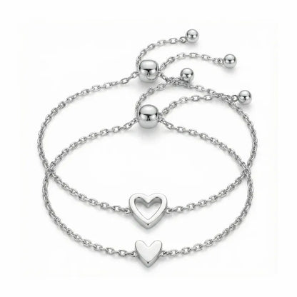 Cœurs liés™ - Bracelets coeurs assortis