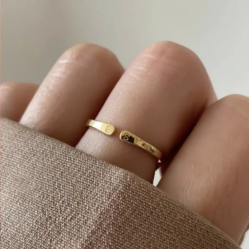 Initiales™ - Bague initiales personnalisable