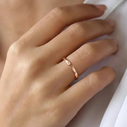 Initiales™ - Bague initiales personnalisable