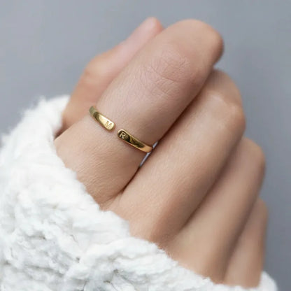 Initiales™ - Bague initiales personnalisable