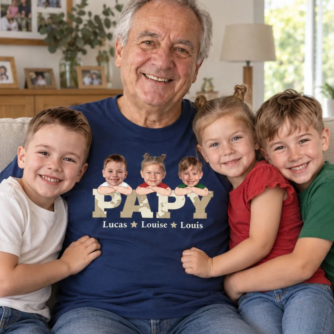 Team Papy™ - T-shirt personnalisé