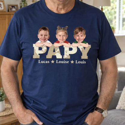 Team Papy™ - T-shirt personnalisé