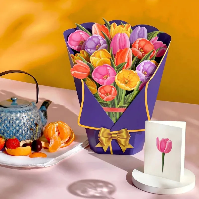 Amour Éternel™ - Bouquet de Fleurs Immortelles