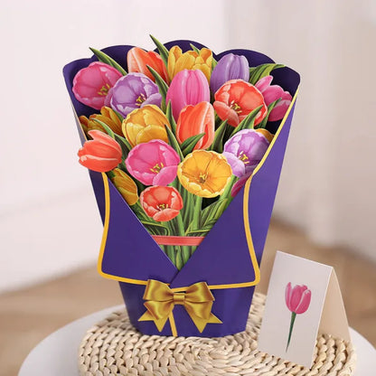 Amour Éternel™ - Bouquet de Fleurs Immortelles