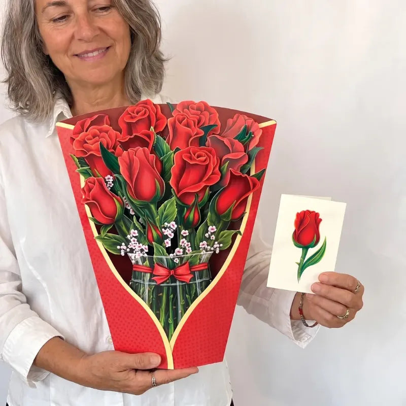 Amour Éternel™ - Bouquet de Fleurs Immortelles
