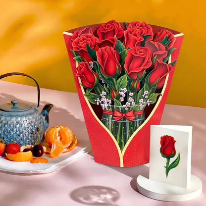 Amour Éternel™ - Bouquet de Fleurs Immortelles