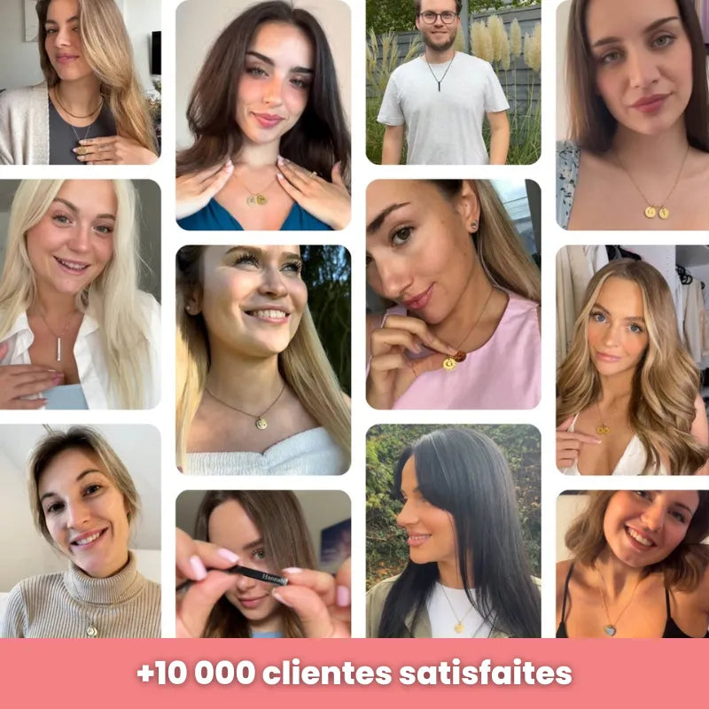 Lien Éternel™ - Collier souvenir prénom et date