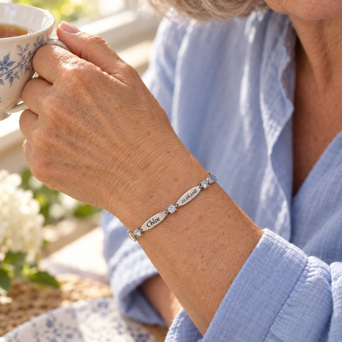 Liens d’Amour™ – Bracelet Personnalisé avec Prénoms
