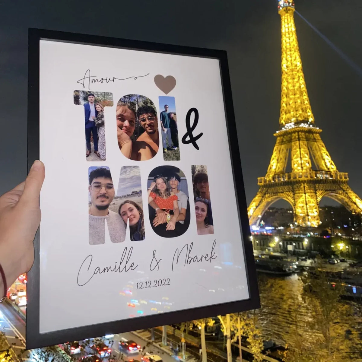 ToiMoi™ -  Affiche Personnalisée "Toi & Moi"