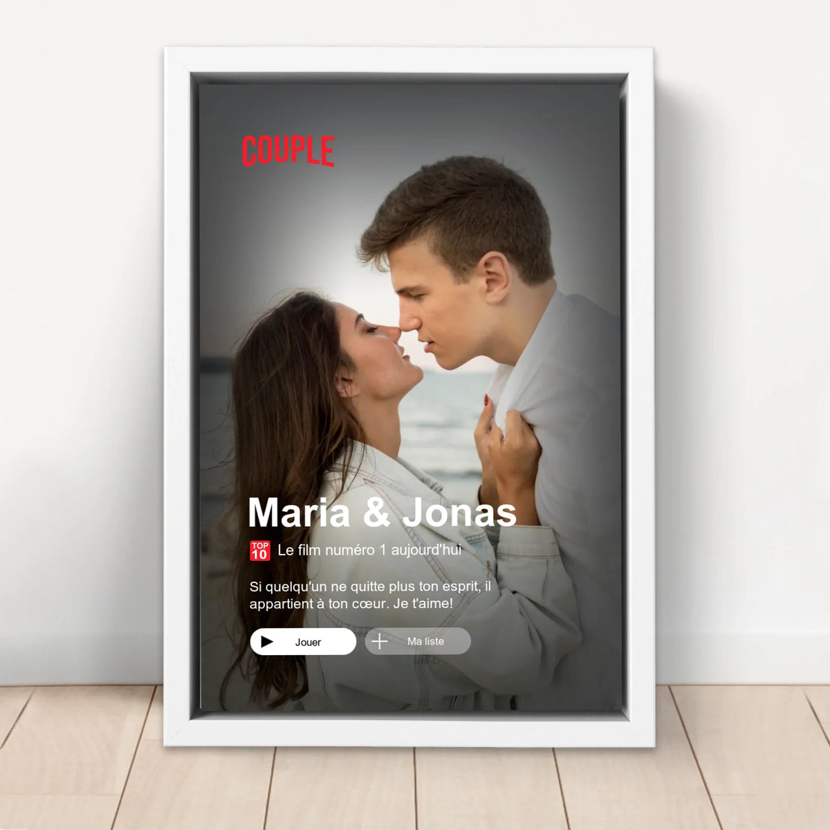 Nous Deux™ - Toile personnalisée “Notre Couverture”