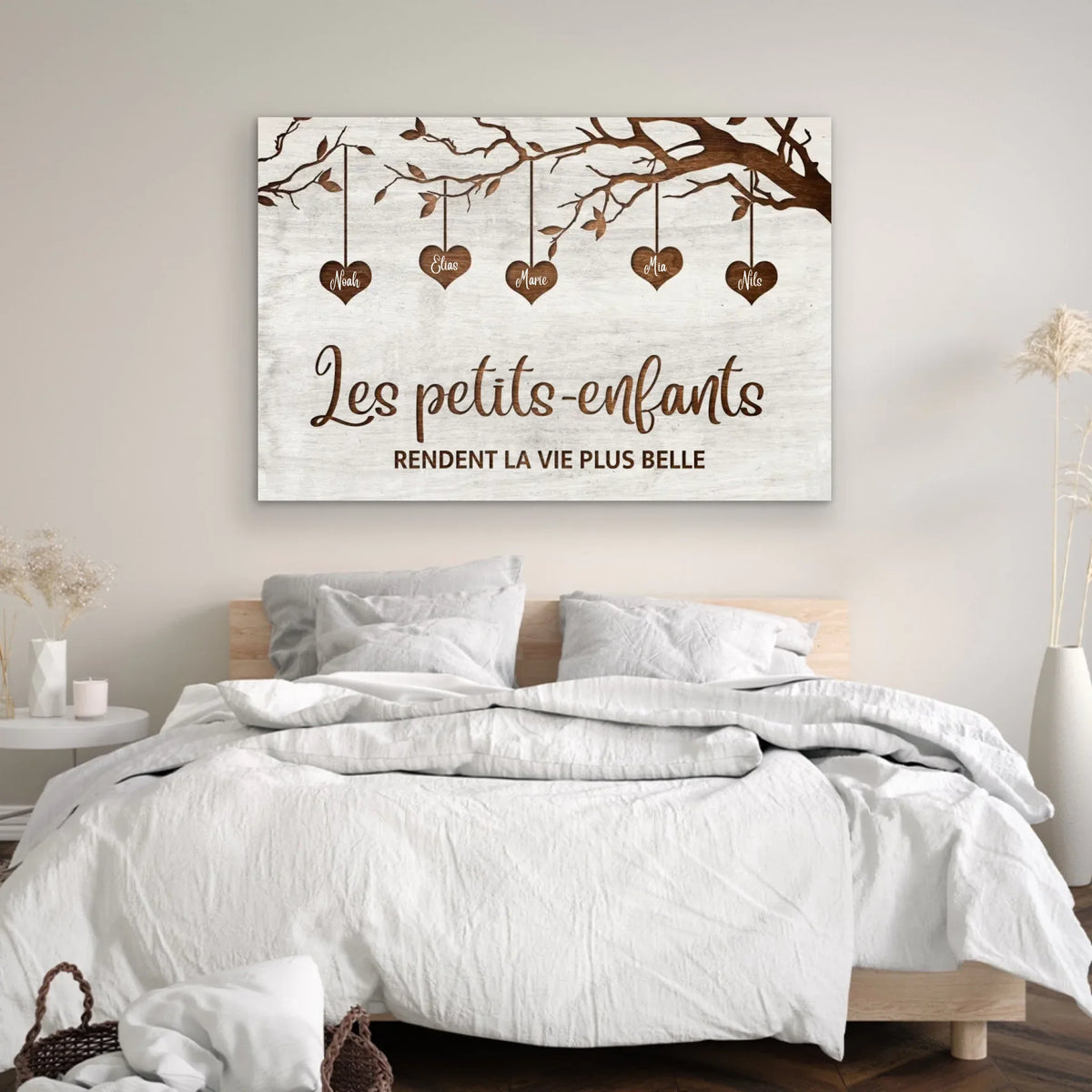 Les Petits-Enfants™ - Toile personnalisée arbre de famille