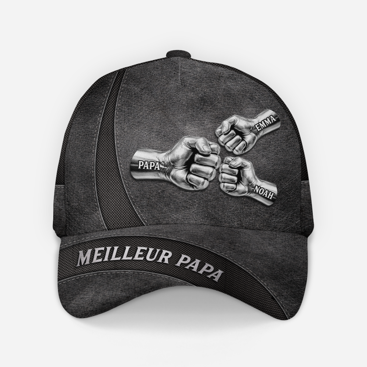 Papa Héros™ - Casquette personnalisée Meilleur Papa