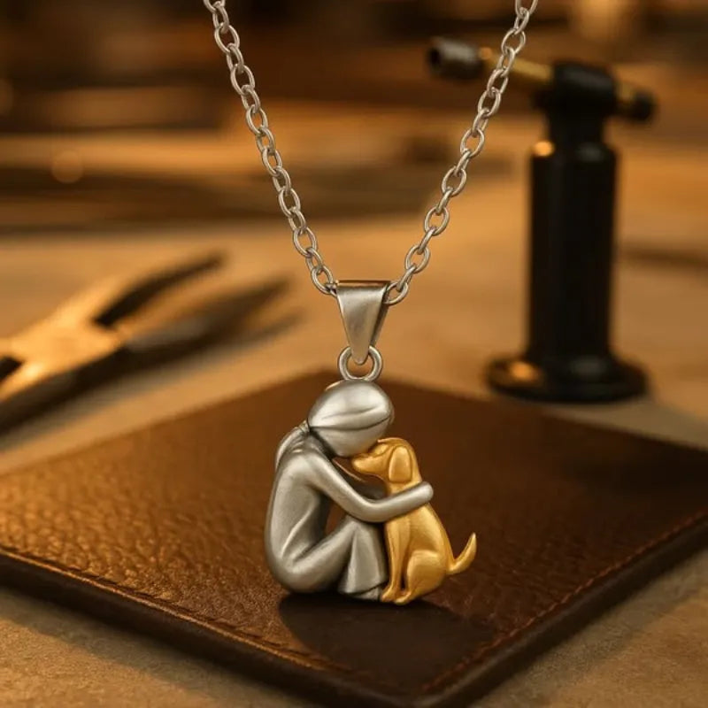 HugDog™ - Pendentif amour d'un chien