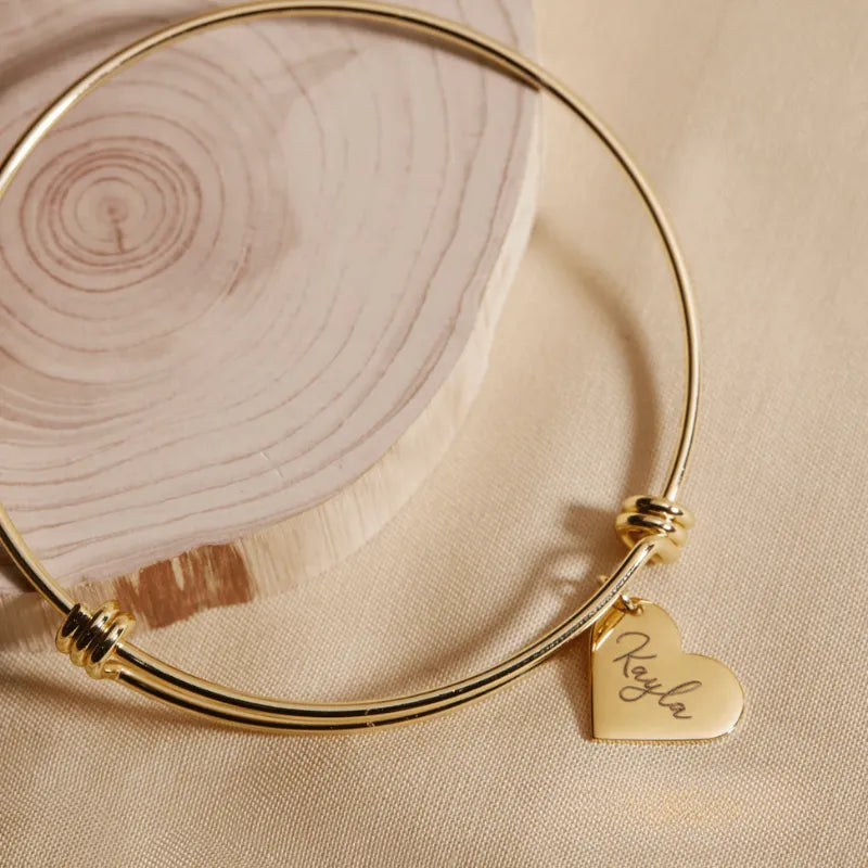 Liens du Cœur™ – Bracelet avec cœurs personnalisés
