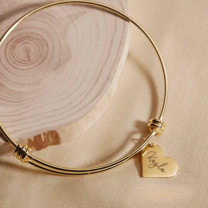 Liens du Cœur™ – Bracelet avec cœurs personnalisés