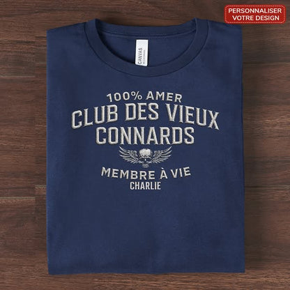 Membre à Vie™ – T-shirt humour personnalisé pour Papa