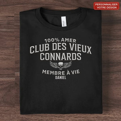 Membre à Vie™ – T-shirt humour personnalisé pour Papa