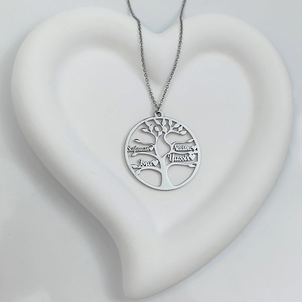 Arbre de vie™ - Collier famille personnalisable