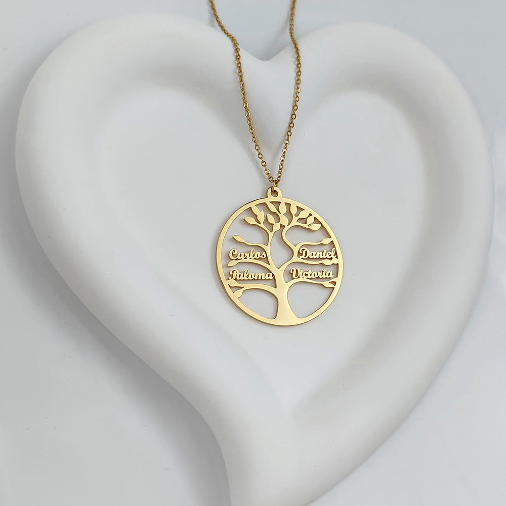 Arbre de vie™ - Collier famille personnalisable