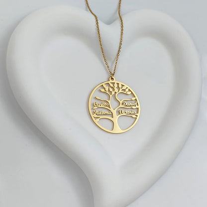 Arbre de vie™ - Collier famille personnalisable