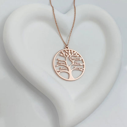 Arbre de vie™ - Collier famille personnalisable