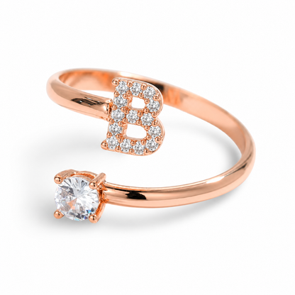 Promesse™ - Bague Initiale ajustable