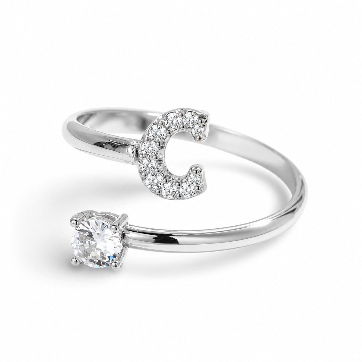 Promesse™ - Bague Initiale ajustable