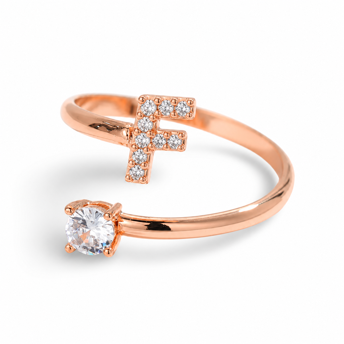 Promesse™ - Bague Initiale ajustable