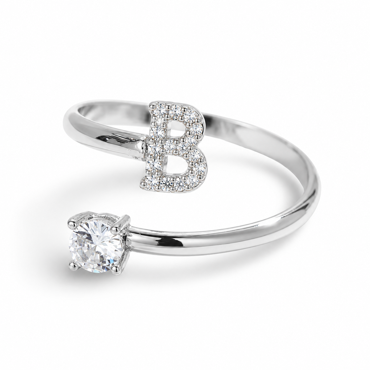 Promesse™ - Bague Initiale ajustable