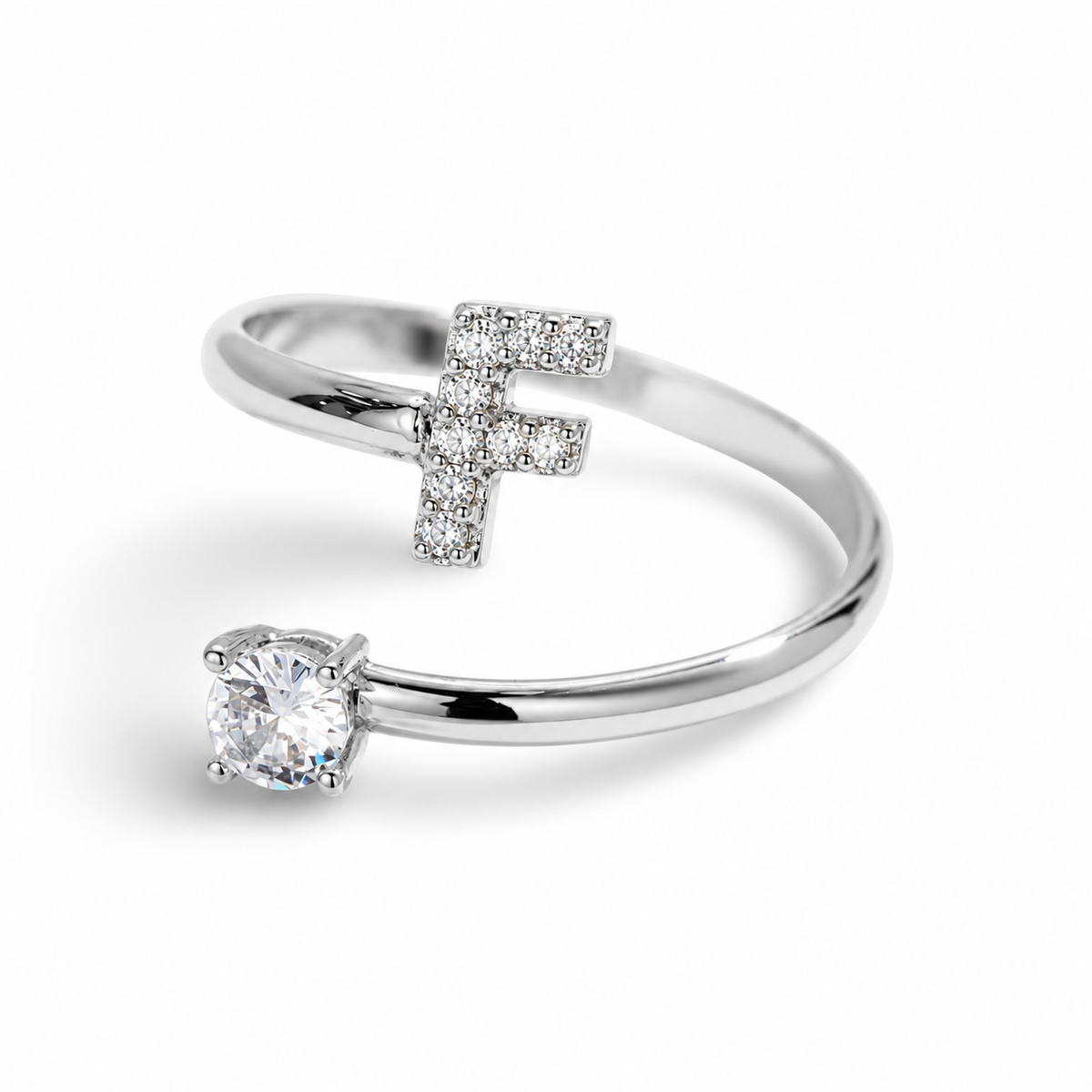 Promesse™ - Bague Initiale ajustable
