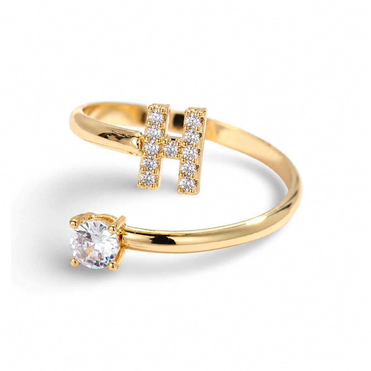 Promesse™ - Bague Initiale ajustable