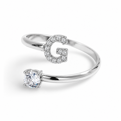 Promesse™ - Bague Initiale ajustable
