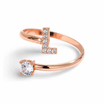 Promesse™ - Bague Initiale ajustable