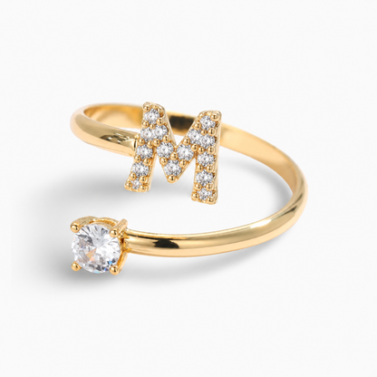 Promesse™ - Bague Initiale ajustable