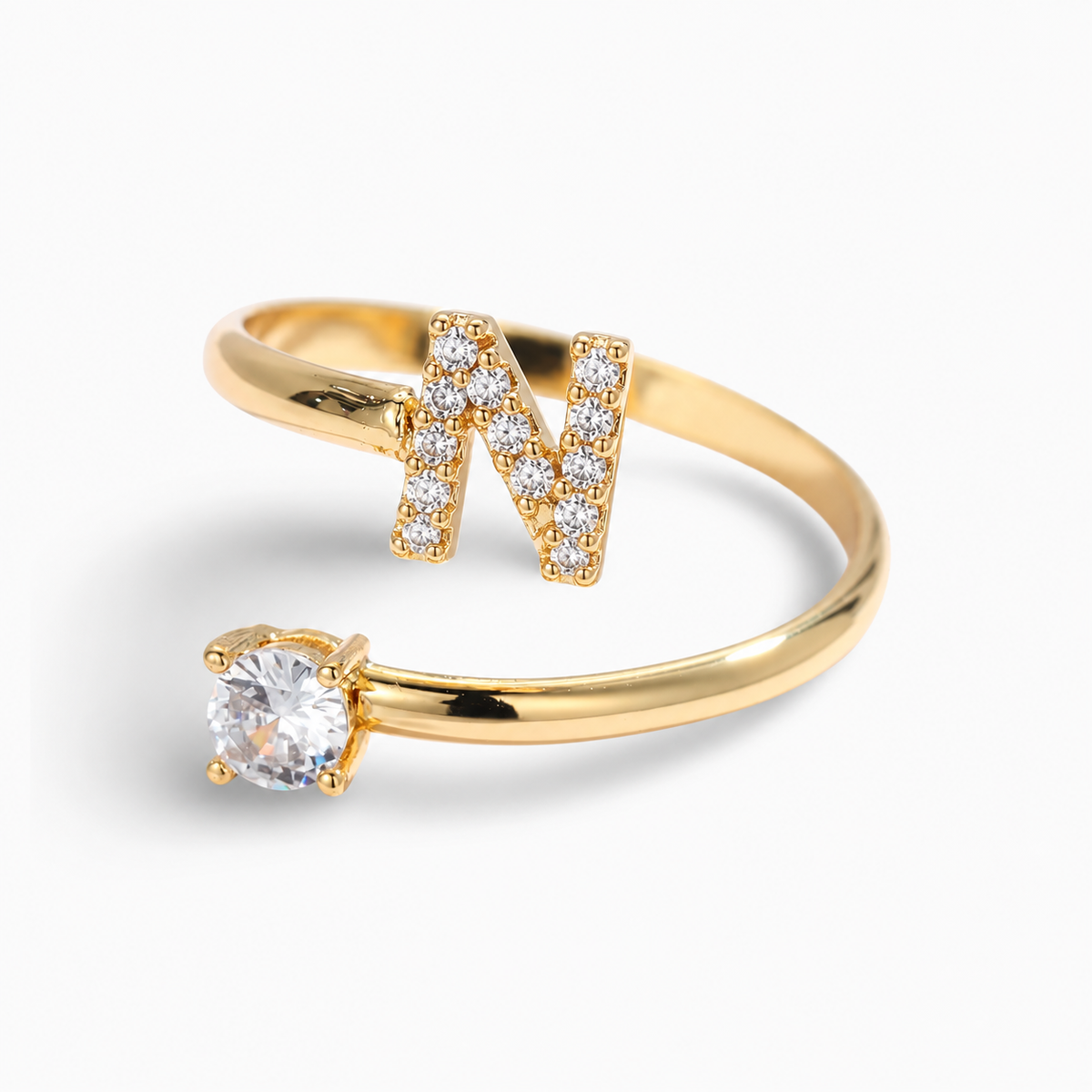 Promesse™ - Bague Initiale ajustable