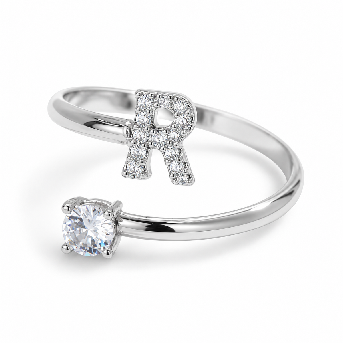 Promesse™ - Bague Initiale ajustable
