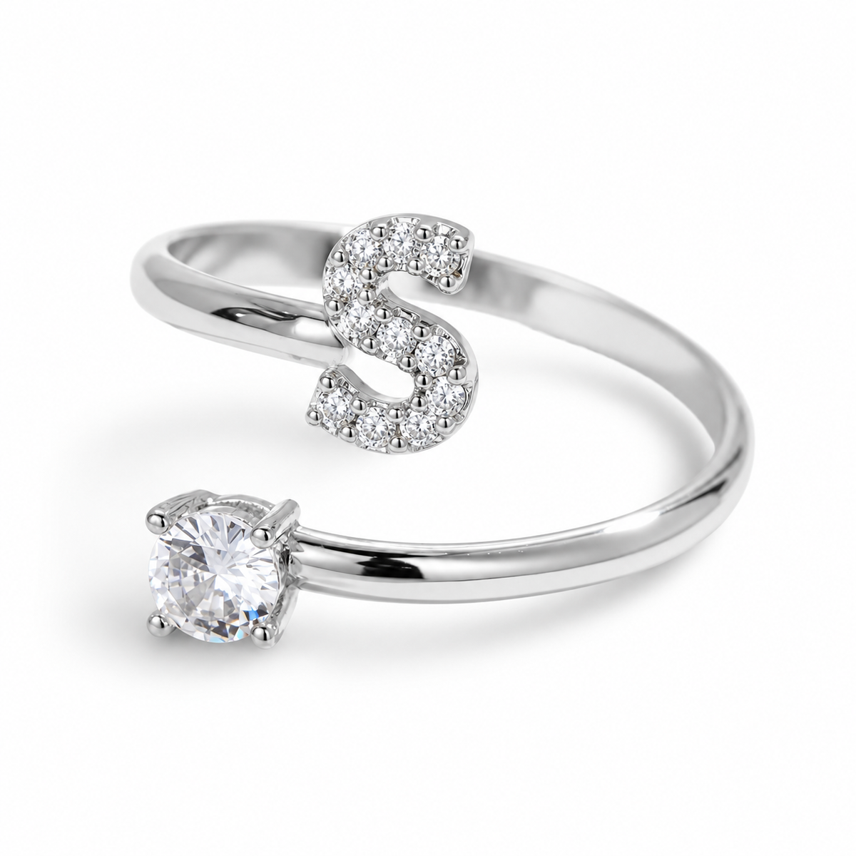 Promesse™ - Bague Initiale ajustable