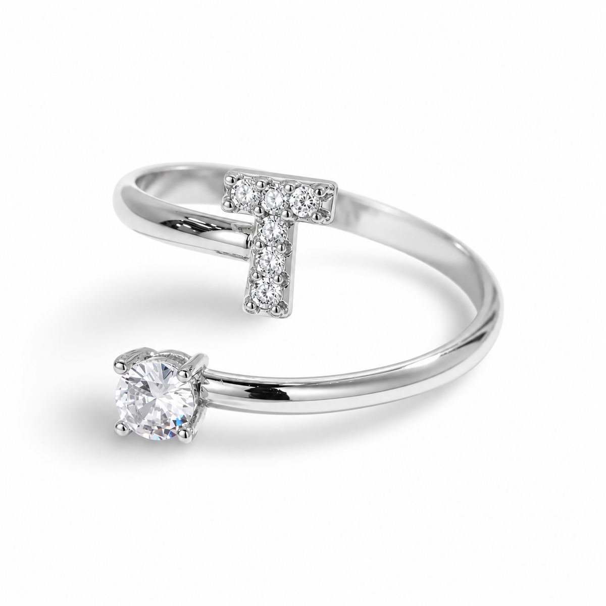 Promesse™ - Bague Initiale ajustable