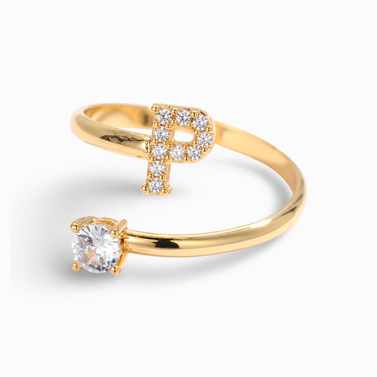 Promesse™ - Bague Initiale ajustable
