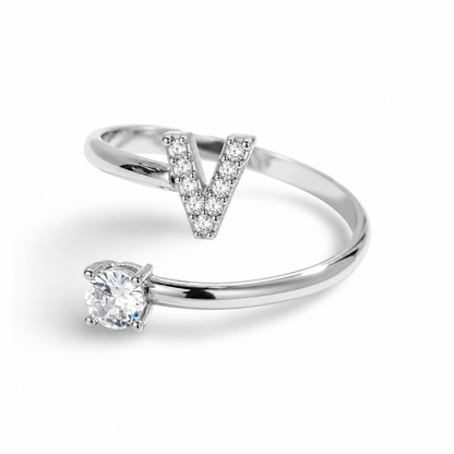 Promesse™ - Bague Initiale ajustable