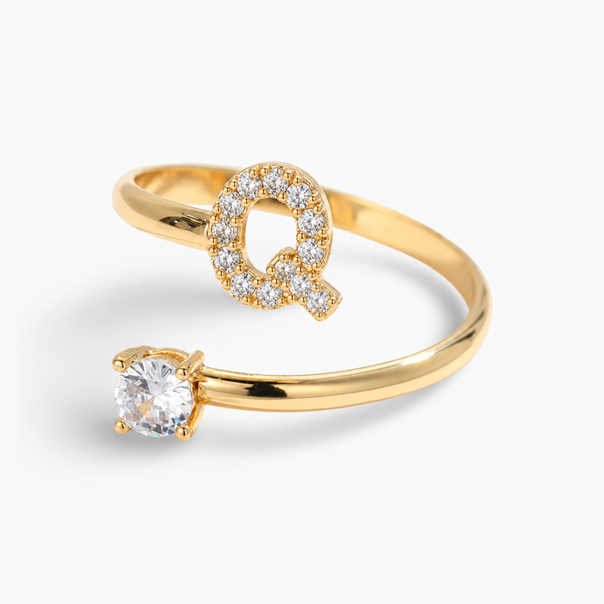 Promesse™ - Bague Initiale ajustable