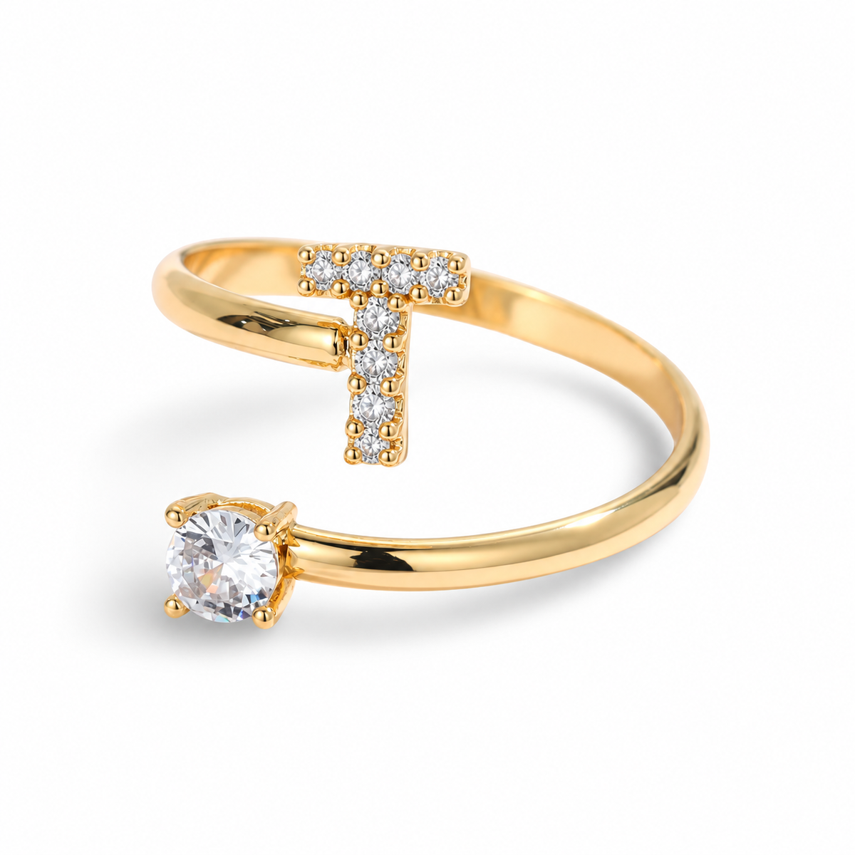 Promesse™ - Bague Initiale ajustable